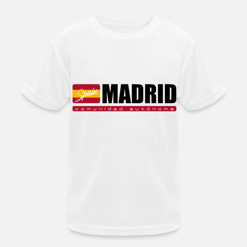 Autonome Gemeinschaft Madrid Kinder Funktions-T-Shirt