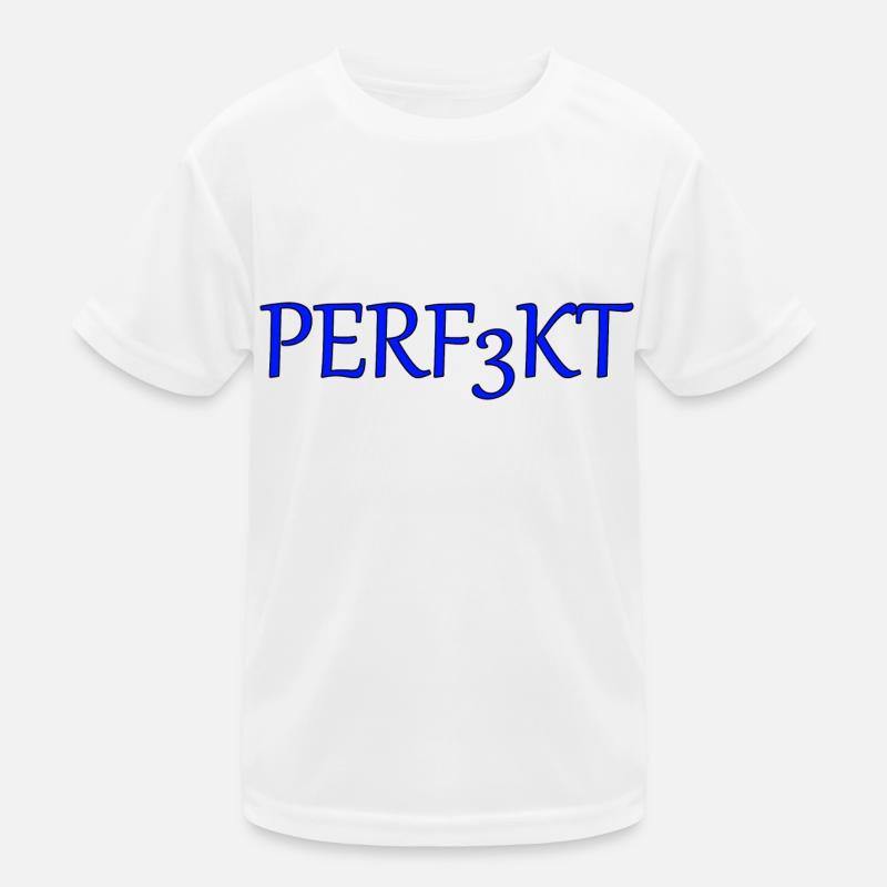 perfekt Kinder Funktions-T-Shirt