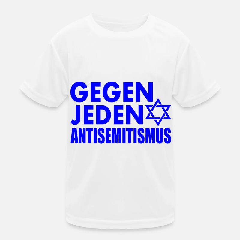 Gegen jeden antisemitismus Kinder Funktions-T-Shirt
