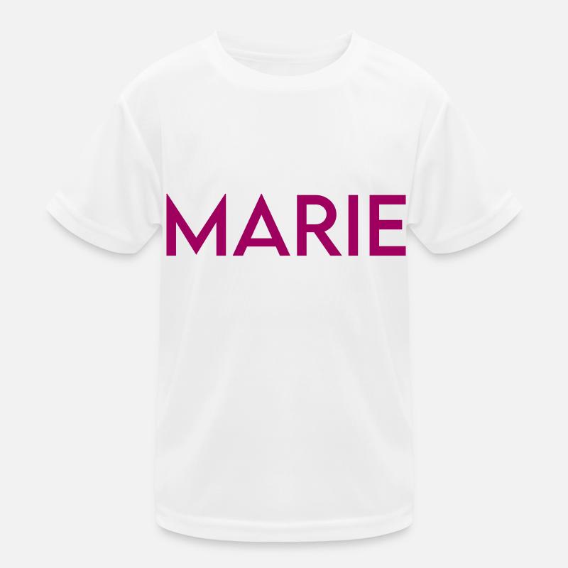 Marie First Name Gift Kids Functional T-Shirt