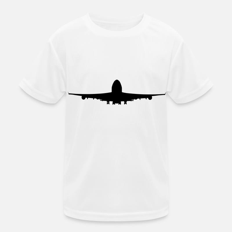 Flugzeug Kinder Funktions-T-Shirt