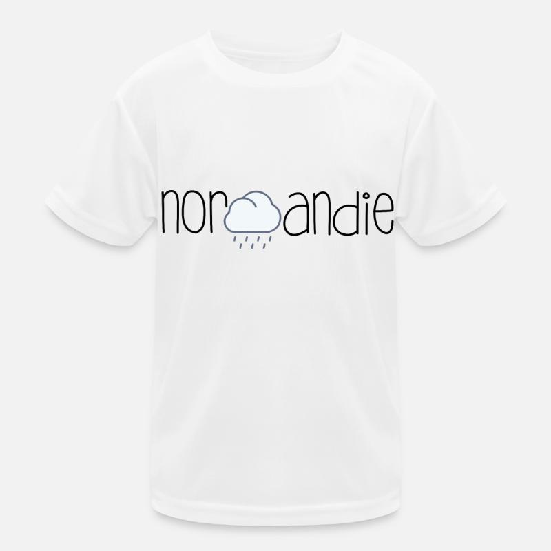 normandie nuage T-shirt sport Enfant