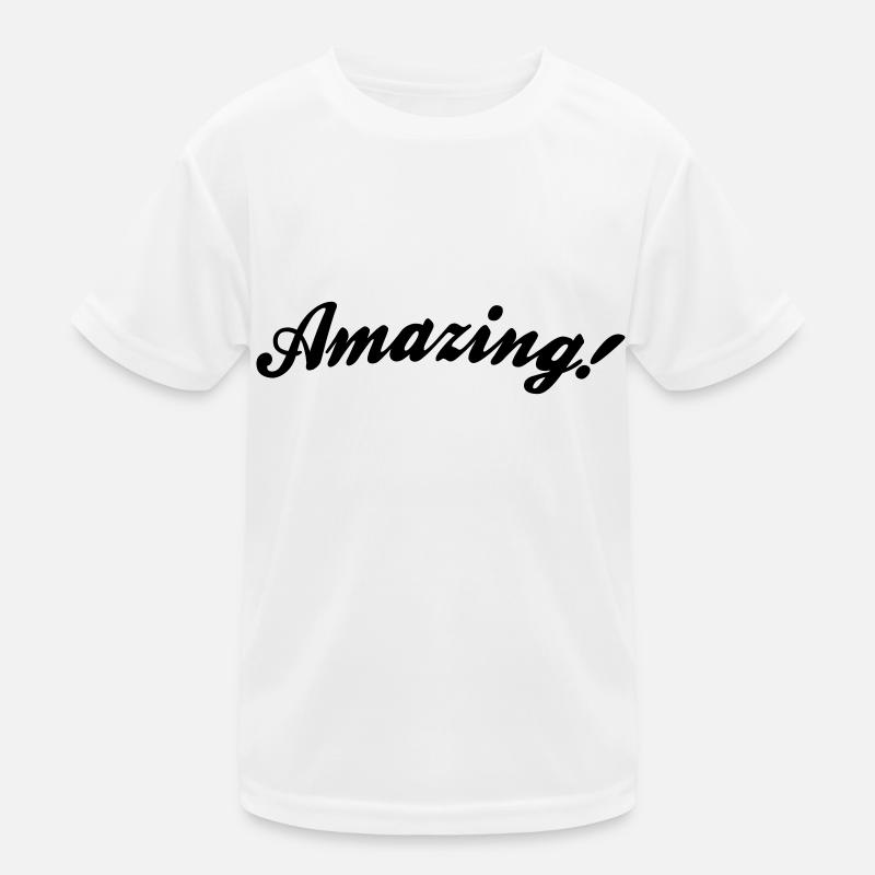 amazing Kinder Funktions-T-Shirt