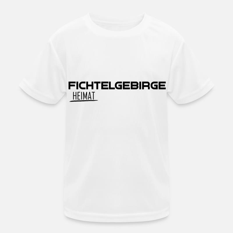 Fichtelgebirge Heimat Kinder Funktions-T-Shirt