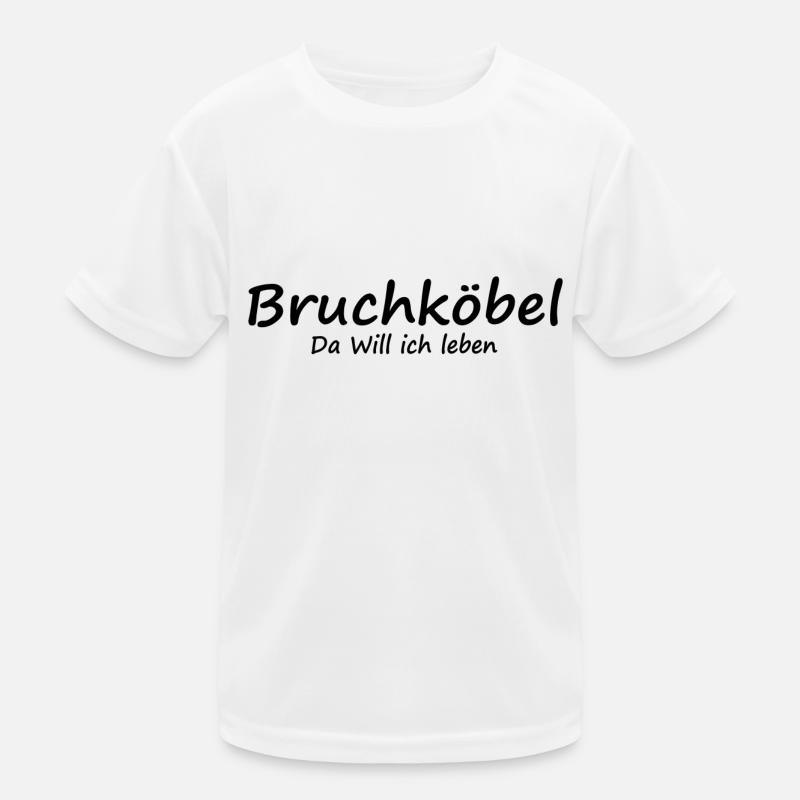 Bruchköbel - da will ich leben Kinder Funktions-T-Shirt
