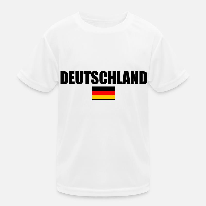 GERMANY GERMAN FLAG Kids Functional T-Shirt