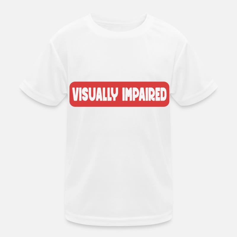 Visually Impaired Kids Functional T-Shirt