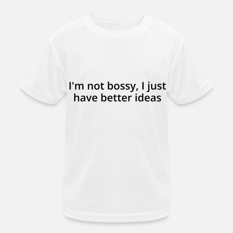 Bossy Kids Functional T-Shirt