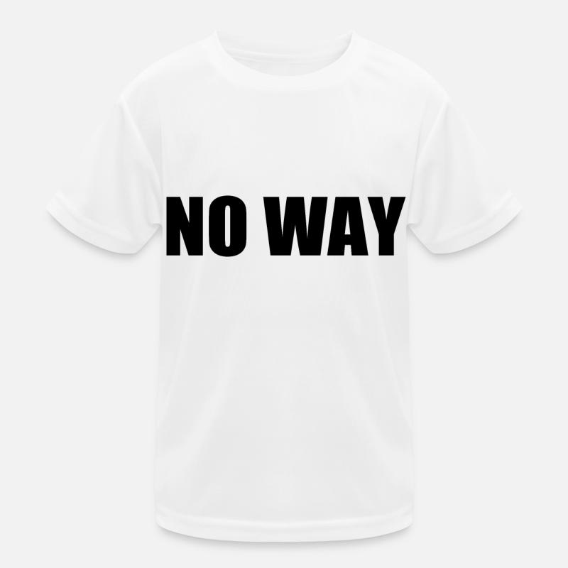 No way Kids Functional T-Shirt