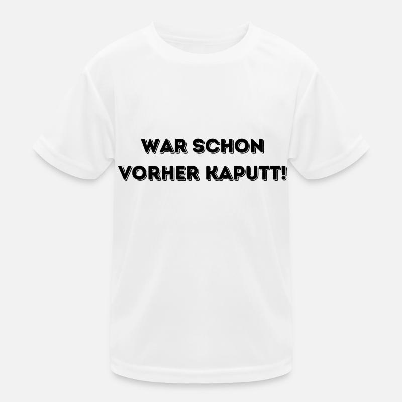 Kaputt Kinder Funktions-T-Shirt