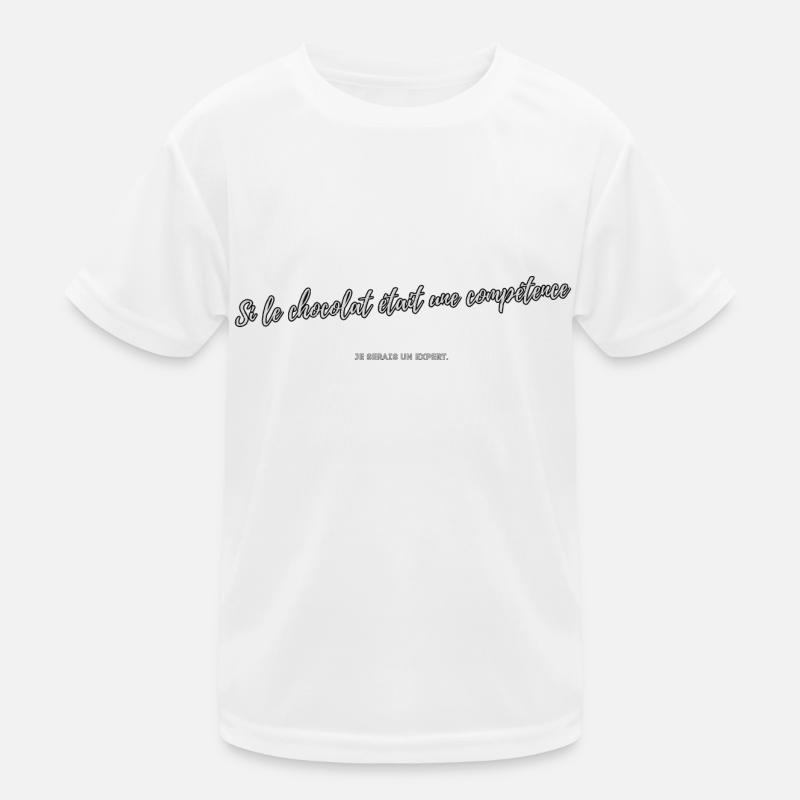 Compétence chocolat T-shirt sport Enfant