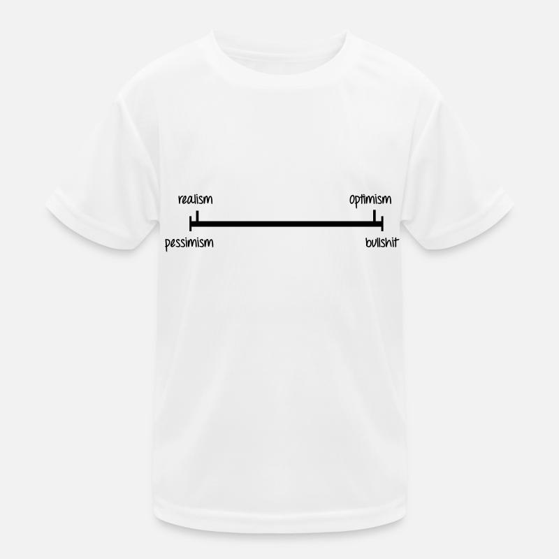Optimism / Pessimism Kids Functional T-Shirt