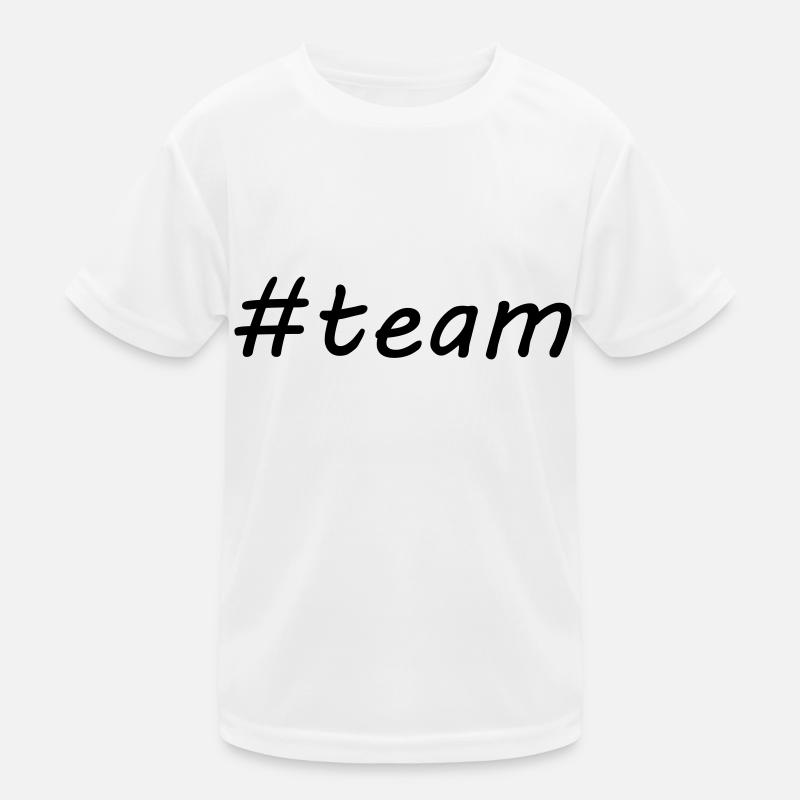 #team Kinder Funktions-T-Shirt