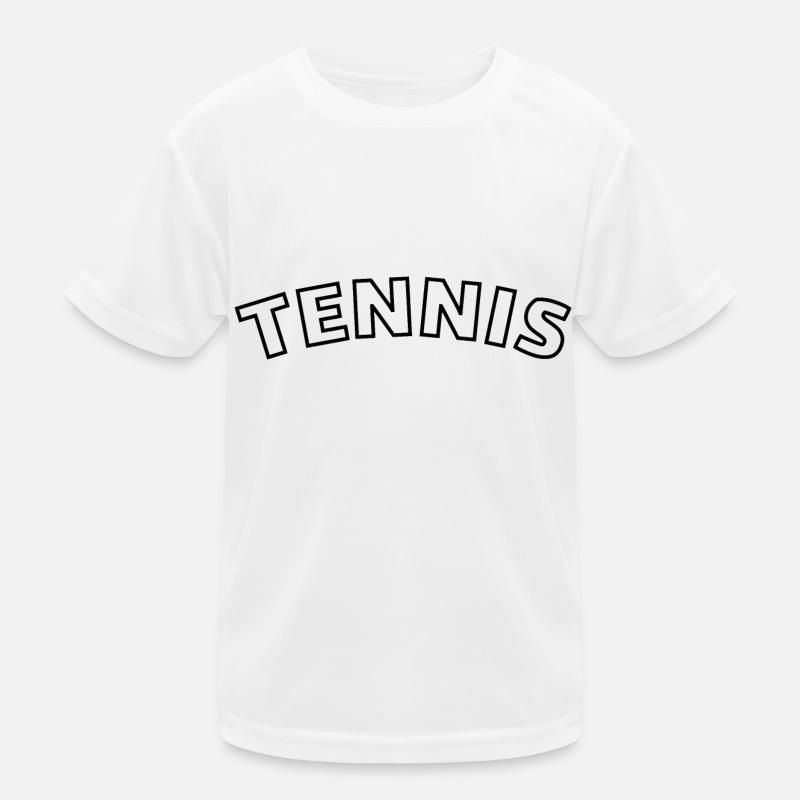 Tennis Geschenkidee Kinder Funktions-T-Shirt