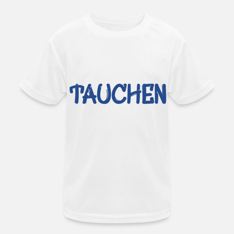 Tauchen Kinder Funktions-T-Shirt