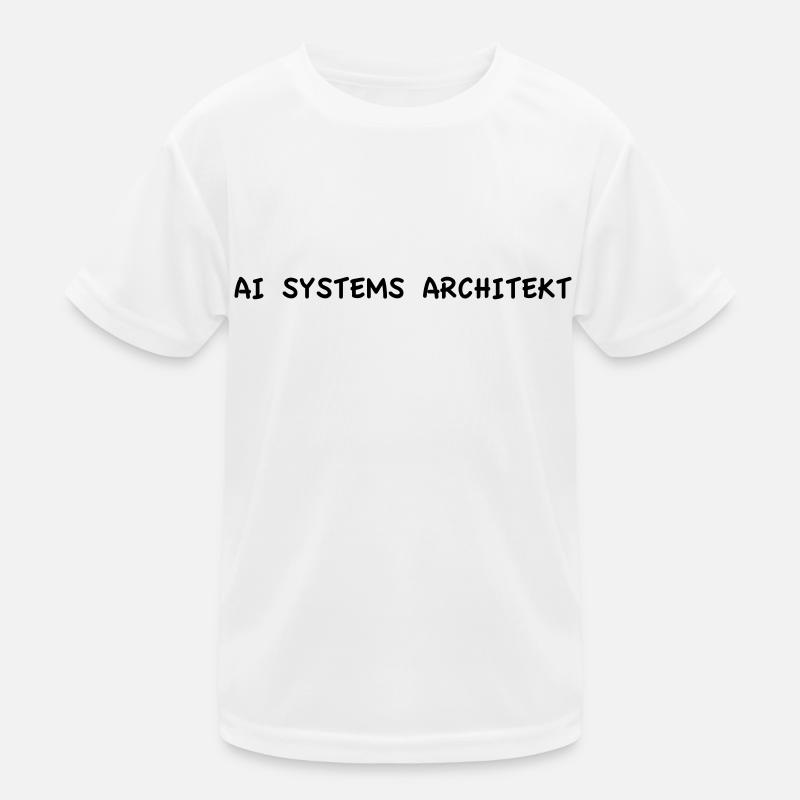 AI Systems Architekt Kinder Funktions-T-Shirt