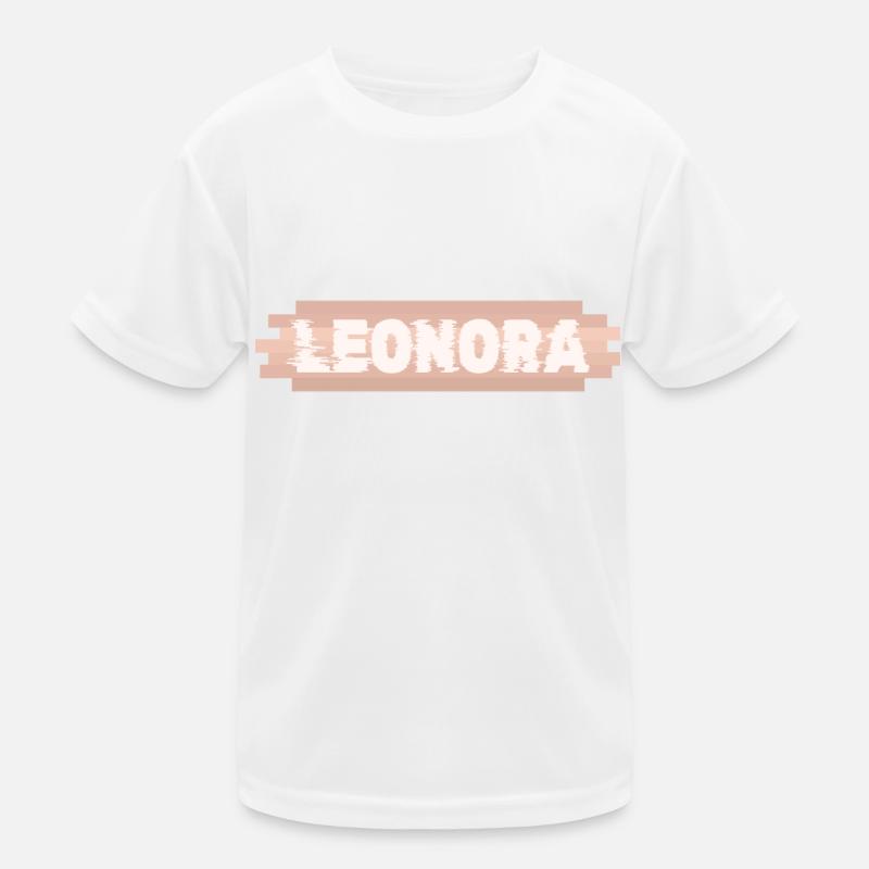 First name Leonora Kids Functional T-Shirt