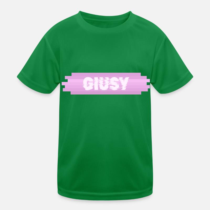 Woman's name Giusy Kids Functional T-Shirt