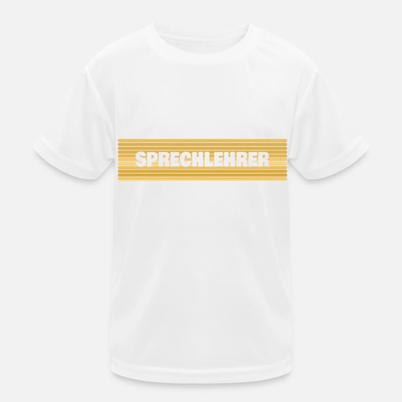 Profession : Professeur d’élocution T-shirt sport Enfant