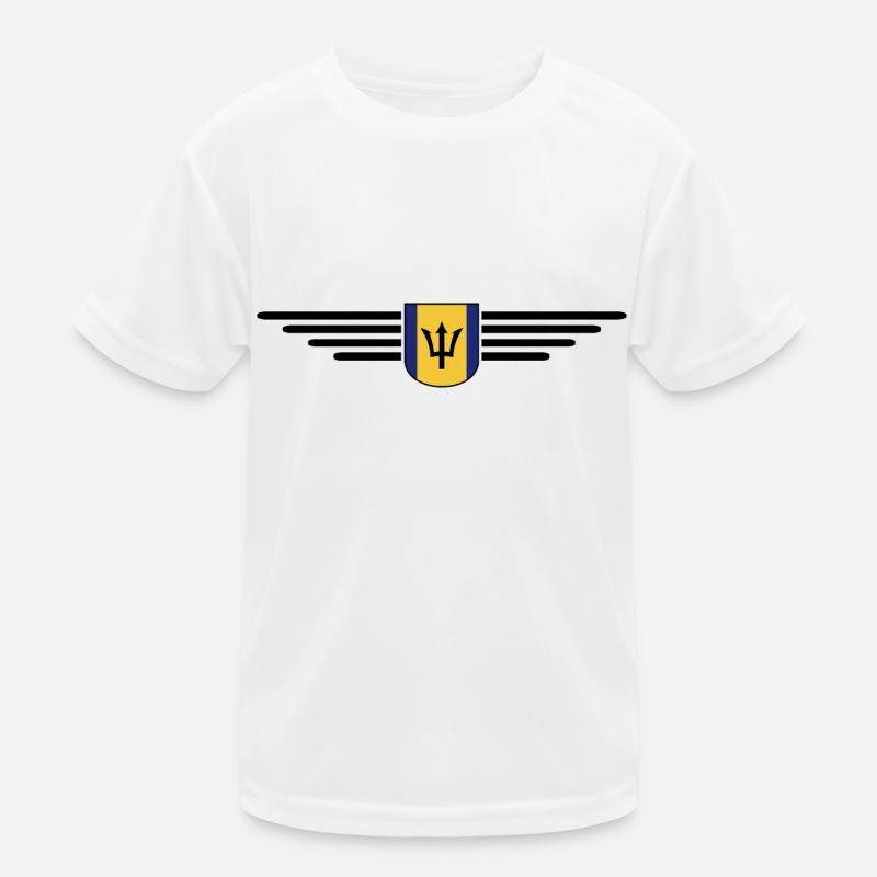 Barbados T-Shirt: Karibik-Feeling pur Kinder Funktions-T-Shirt