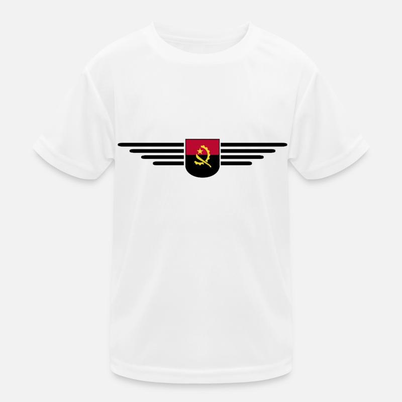 Angola Design – Pride from Africa Kids Functional T-Shirt