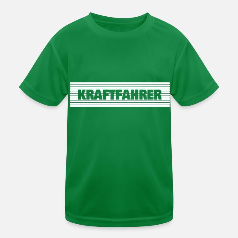 Occupation: Driver Kids Functional T-Shirt