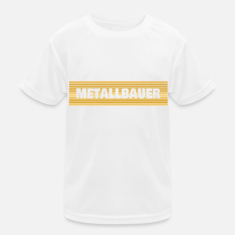 Metalworker as a profession Kids Functional T-Shirt