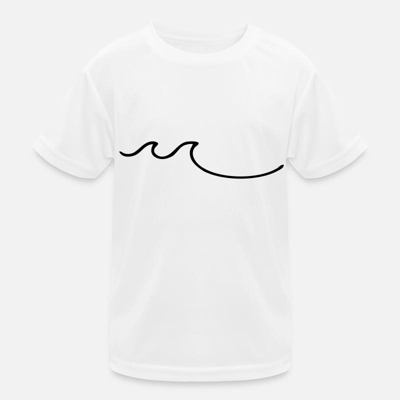 wellen Kinder Funktions-T-Shirt