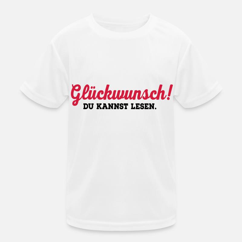 lesen Kinder Funktions-T-Shirt