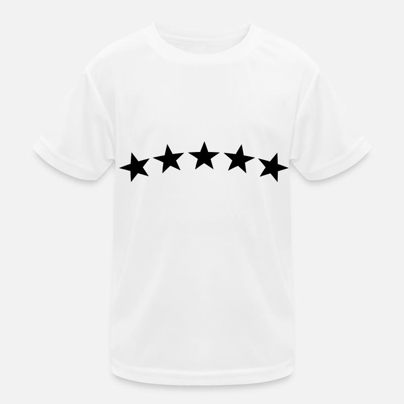 sterne Kinder Funktions-T-Shirt