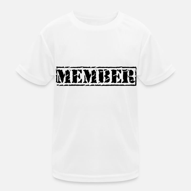 member Kinder Funktions-T-Shirt