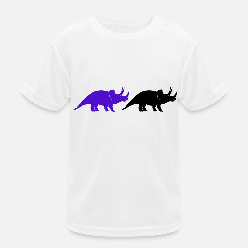 Triceratops Kinder Funktions-T-Shirt