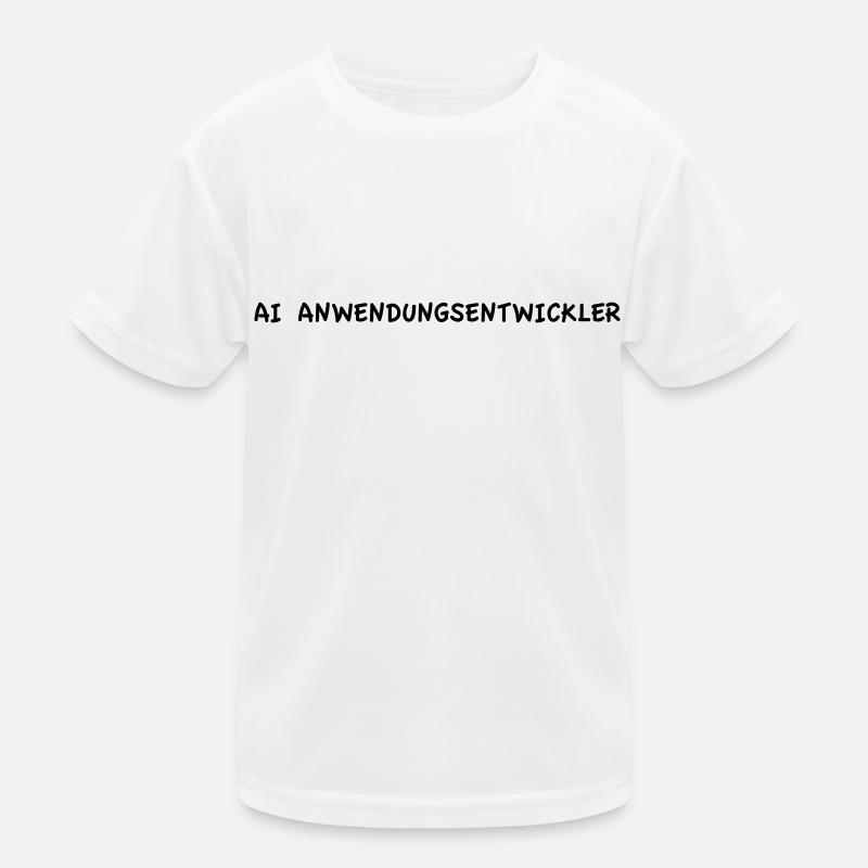 AI Application Developer Kids Functional T-Shirt