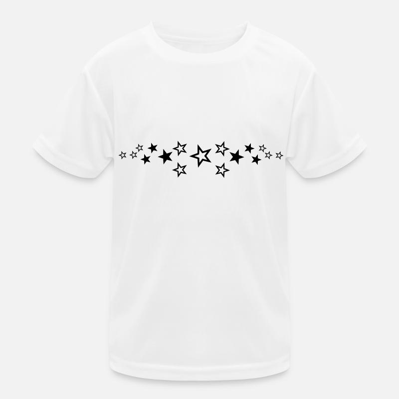 sterne Kinder Funktions-T-Shirt