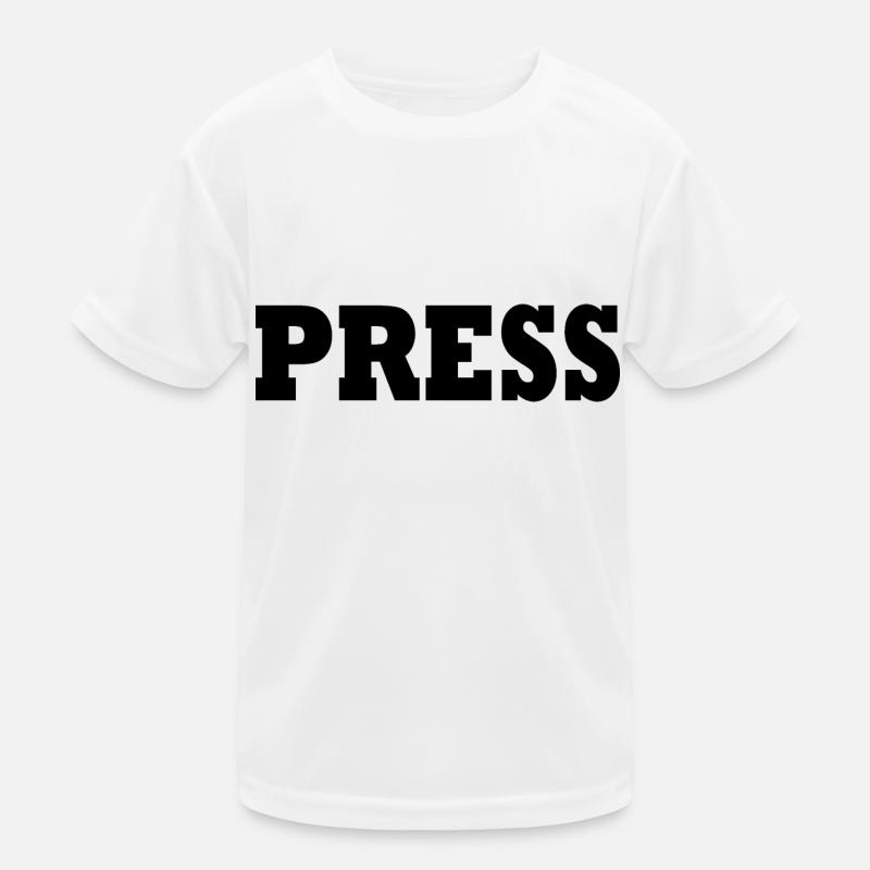 Press Kinder Funktions-T-Shirt