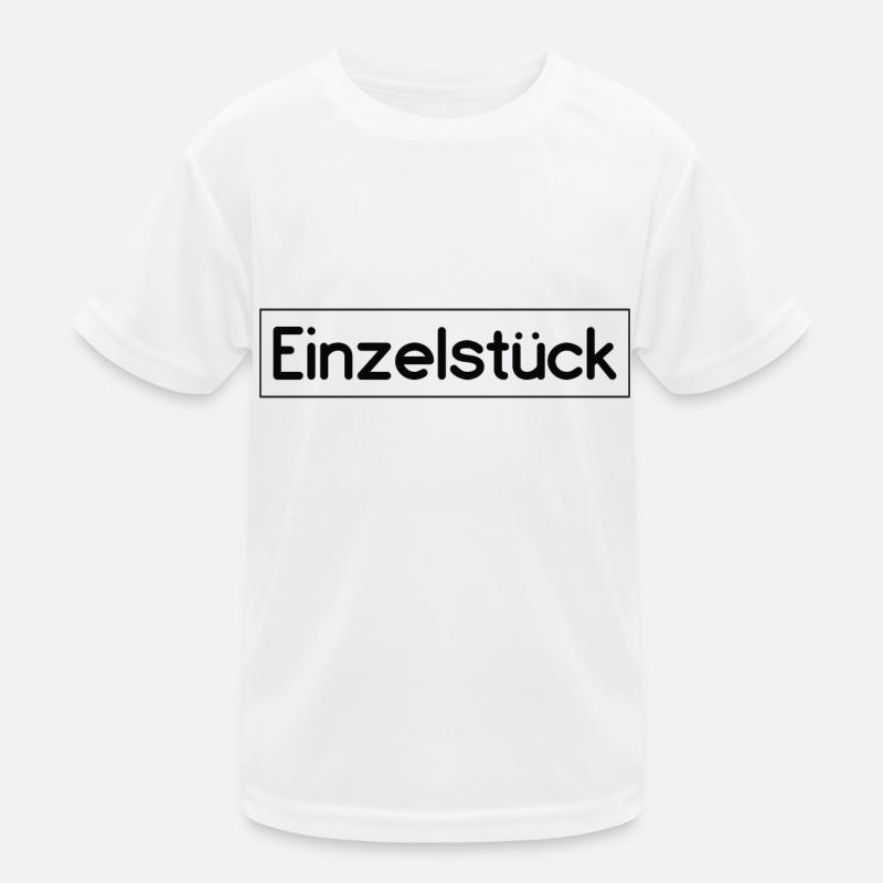 Einzelstück Spruch Design Kinder Funktions-T-Shirt