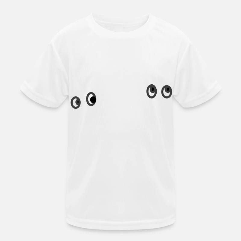 BoobooV2cleanUp - Kids Functional T-Shirt - white