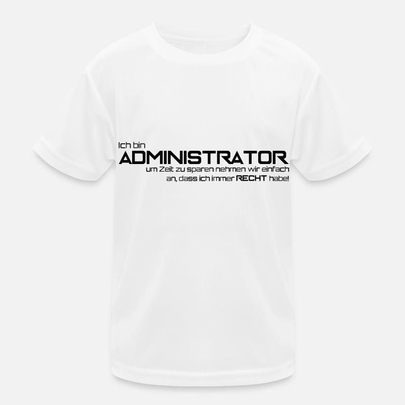 ADMINISTRATEUR T-shirt sport Enfant