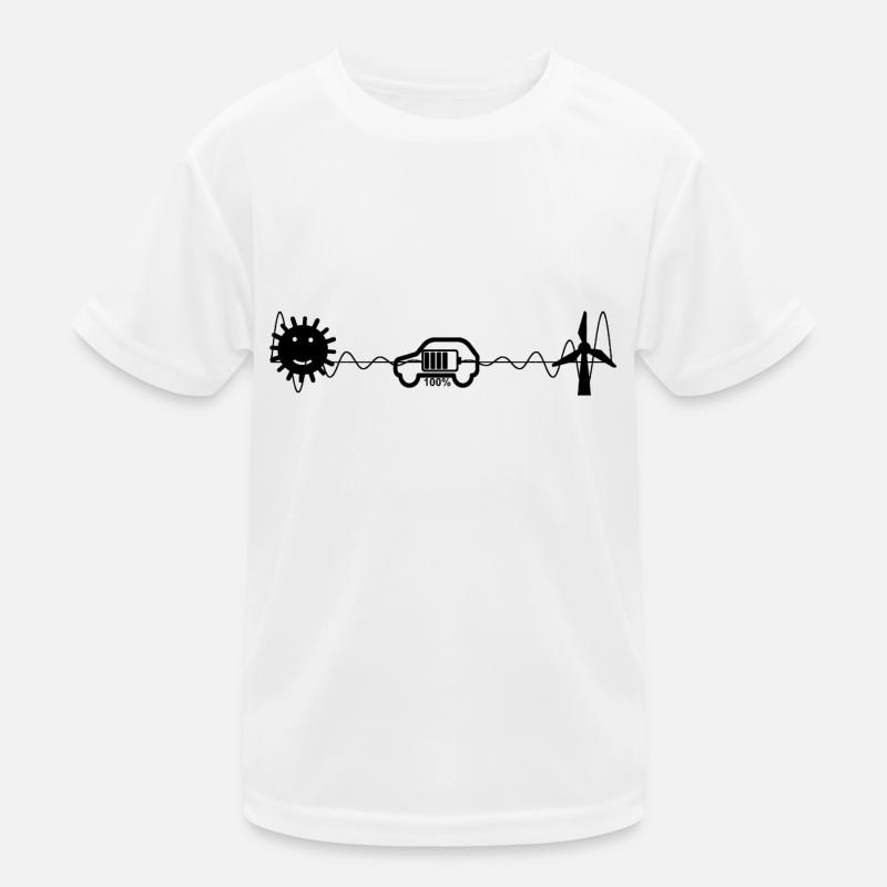 e-auto, e-mobilität,elektro-auto, zoe, EV-driver, Kinder Funktions-T-Shirt