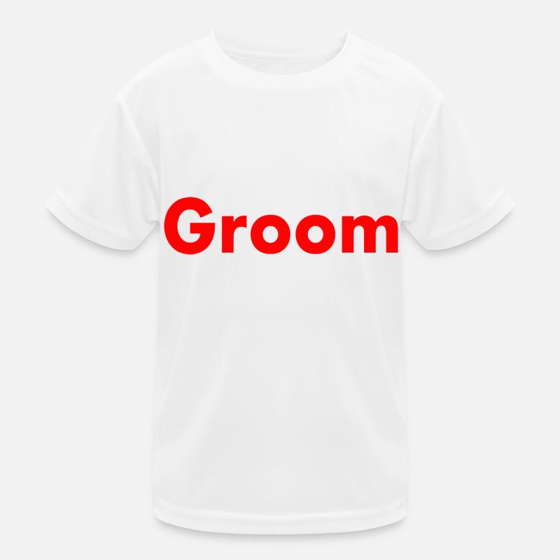 Groom Kinder Funktions-T-Shirt