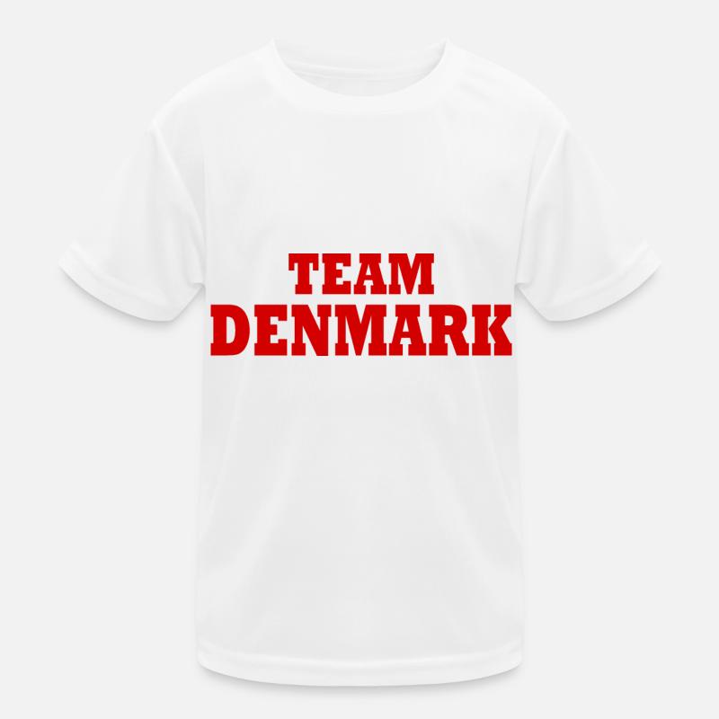 Danemark T-shirt sport Enfant