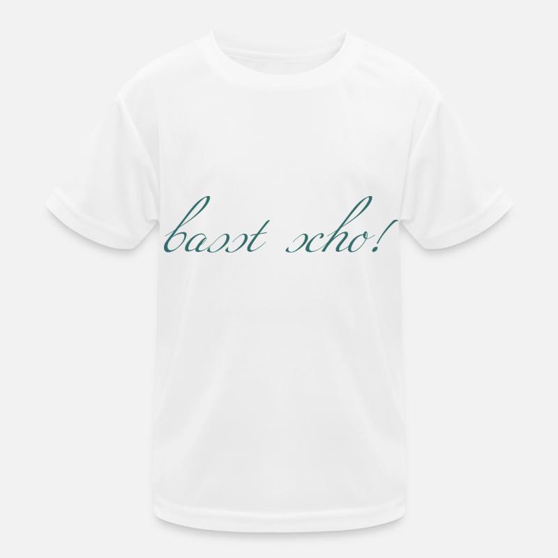 basst scho Kinder Funktions-T-Shirt