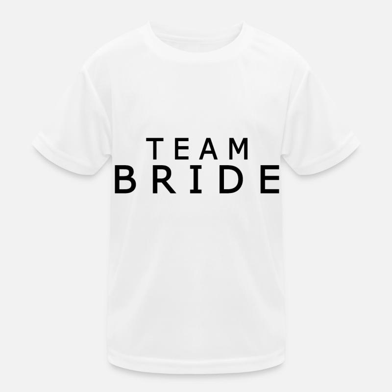 Team bride Kids Functional T-Shirt