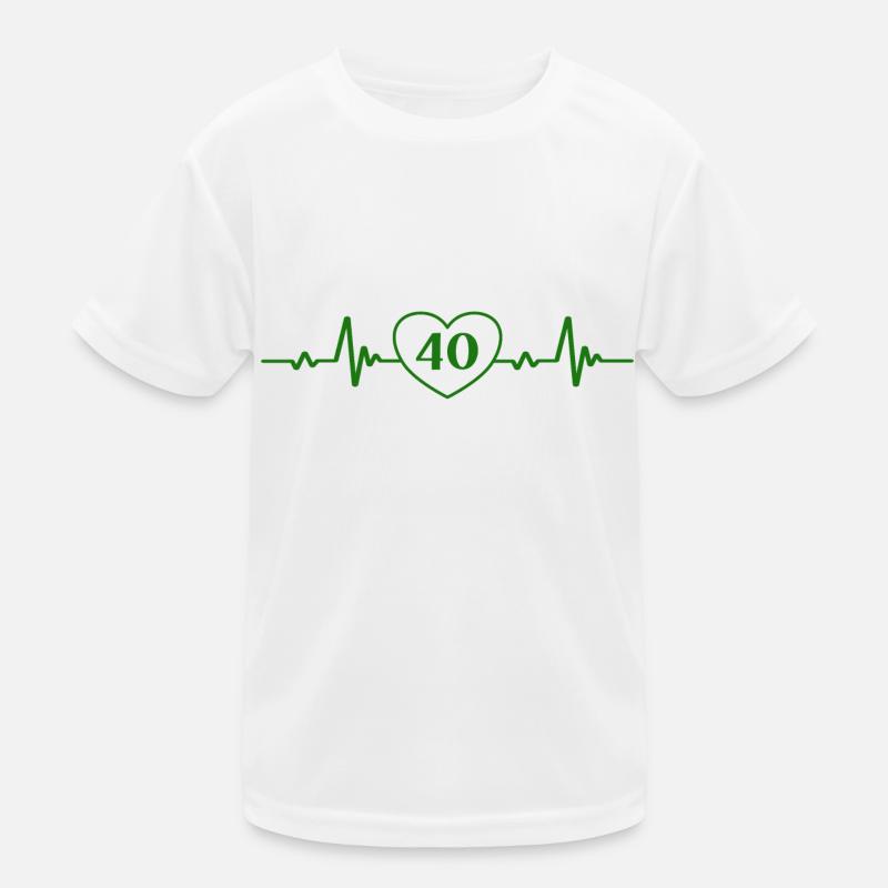 40. Geburtstag vierzig 40 Geburtstagsparty Kinder Funktions-T-Shirt