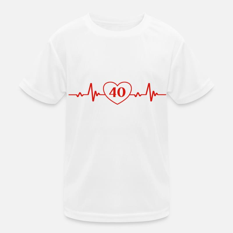 40. Geburtstag vierzig 40 Geburtstagsparty Kinder Funktions-T-Shirt