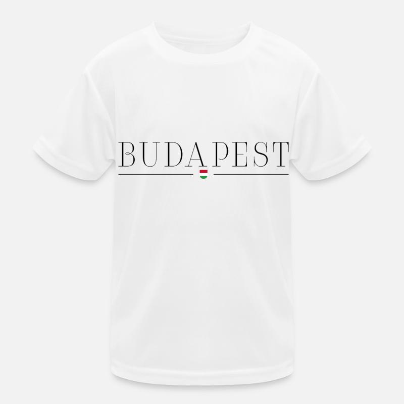 I love Budapest Kids Functional T-Shirt
