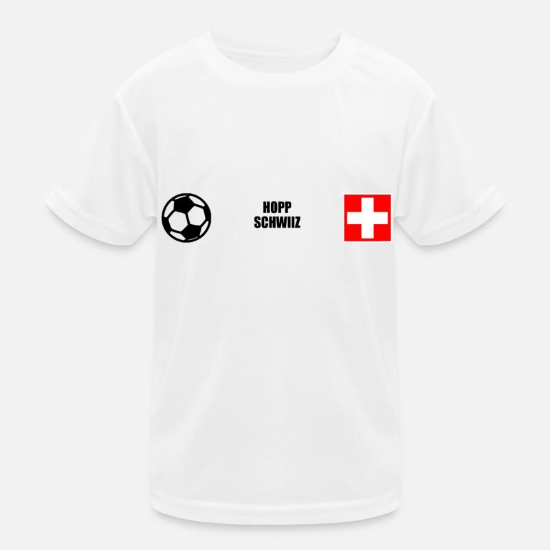 Schweiz Kinder Funktions-T-Shirt