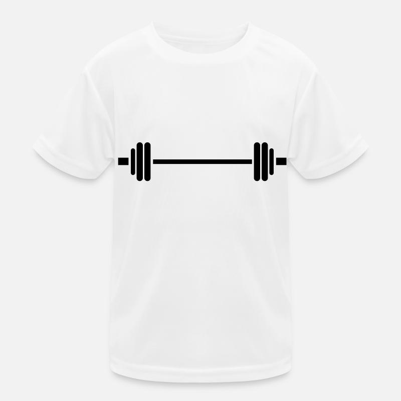 dumbbell_f1 Kids Functional T-Shirt