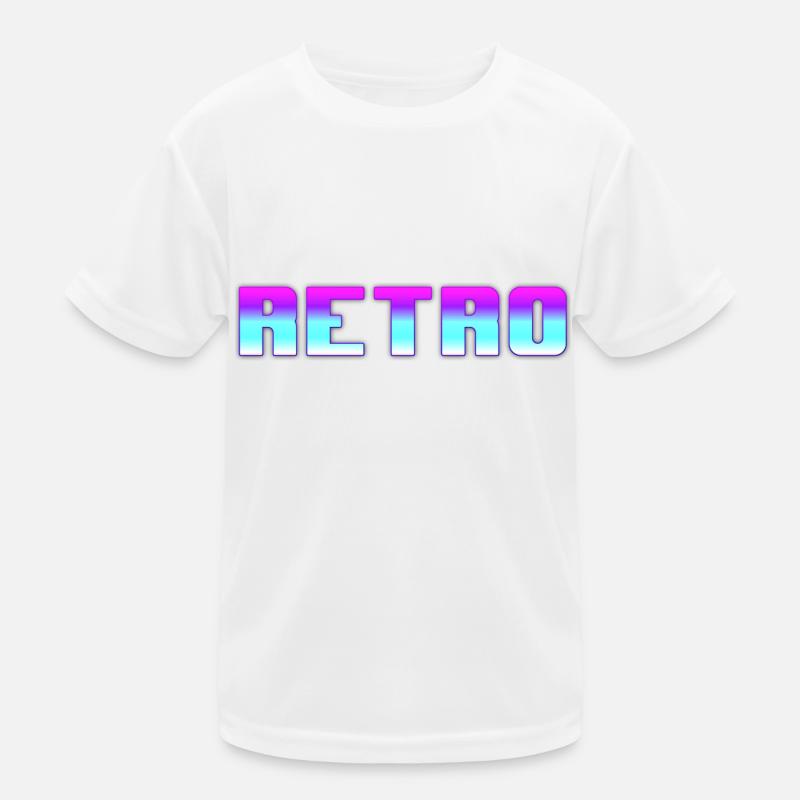 Retro Kids Functional T-Shirt