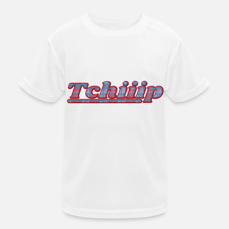 Tchiiip rouge T-shirt sport Enfant